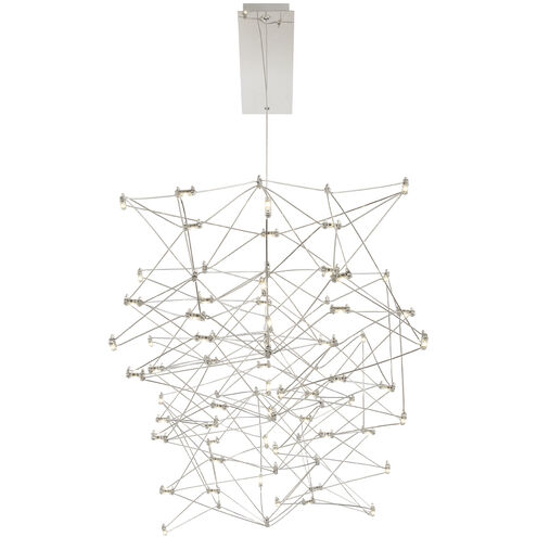 Leonardell Linear Chandelier Ceiling Light in Chrome