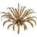 Kagra 12 Light 42 inch Brass Chandelier Ceiling Light