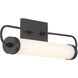 Tellie LED 25.25 inch Black Vanity Light Wall Light