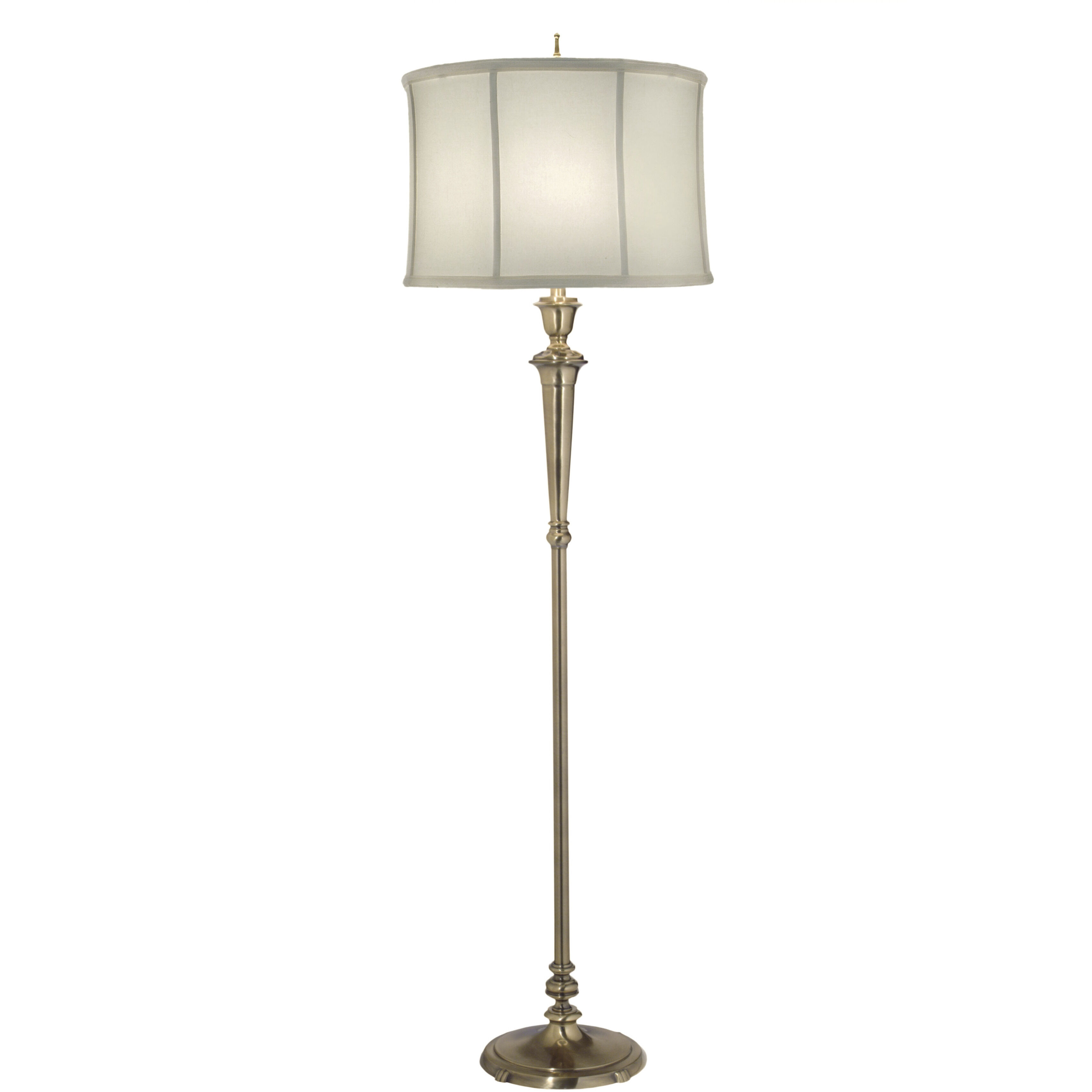 Signature 64 inch 150 watt Burnished Brass Floor Lamp Portable Light
