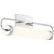 Tellie LED 25.25 inch Chrome Vanity Light Wall Light