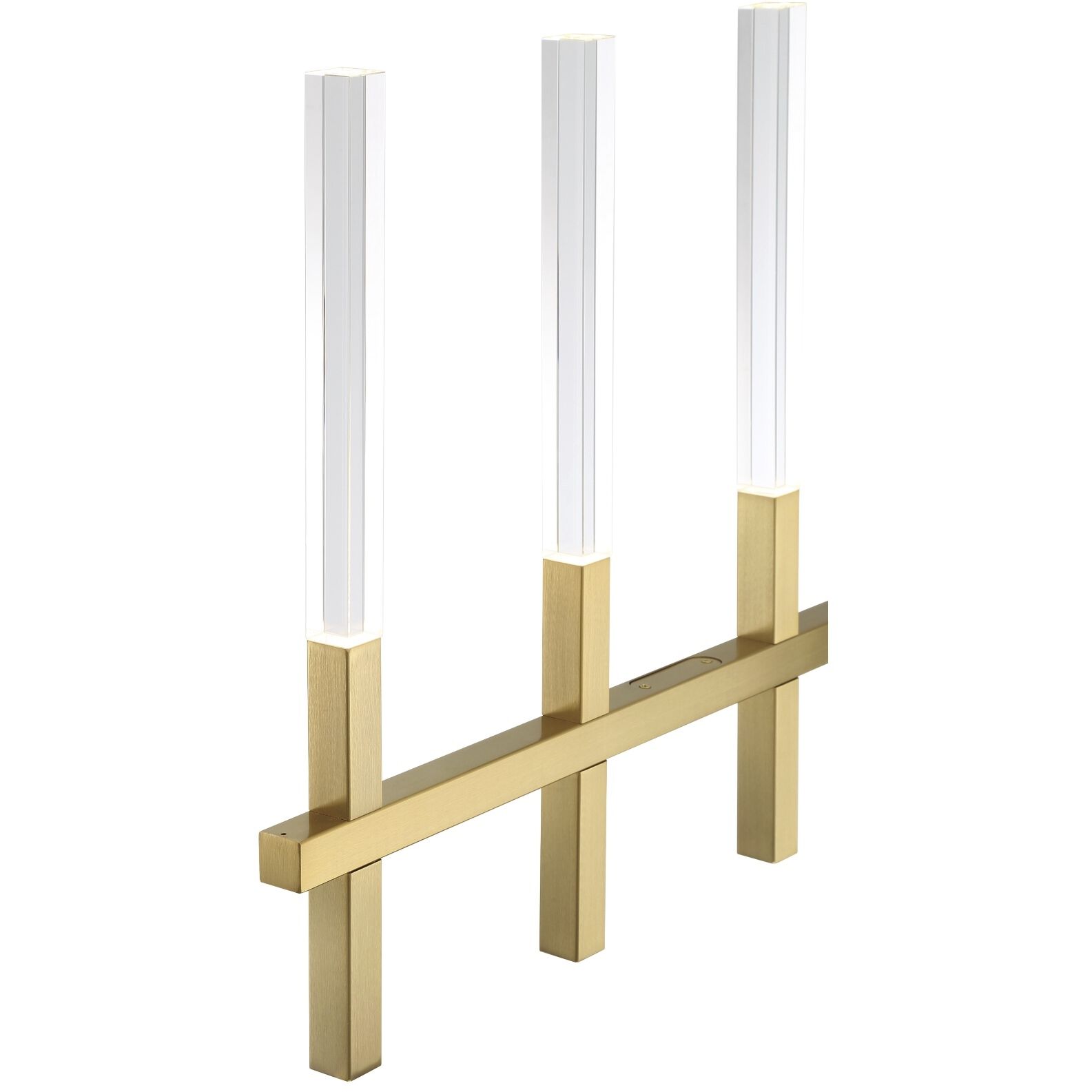 Benicio Linear Chandelier Ceiling Light in Gold