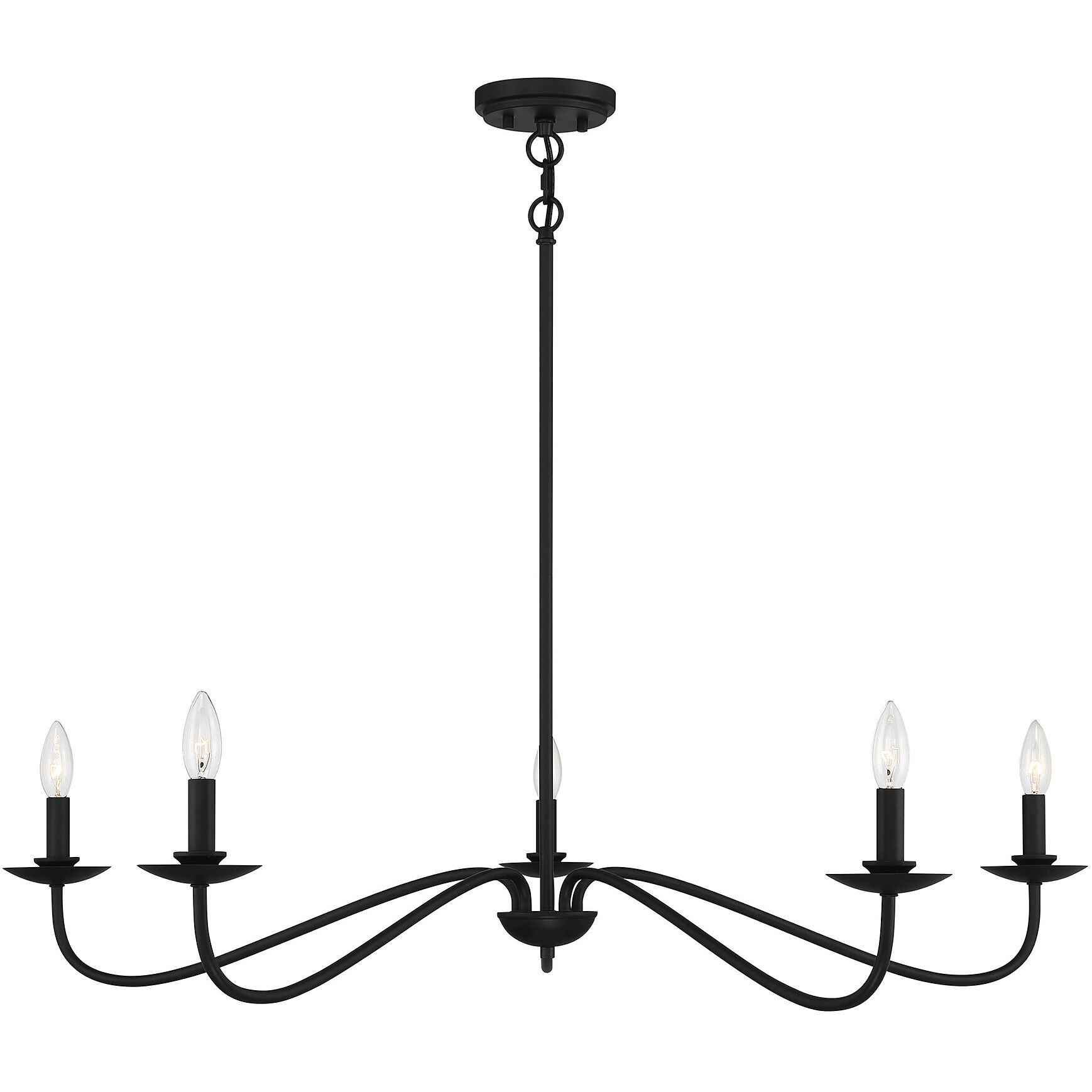 Traditional 5 Light 42.00 inch Chandelier