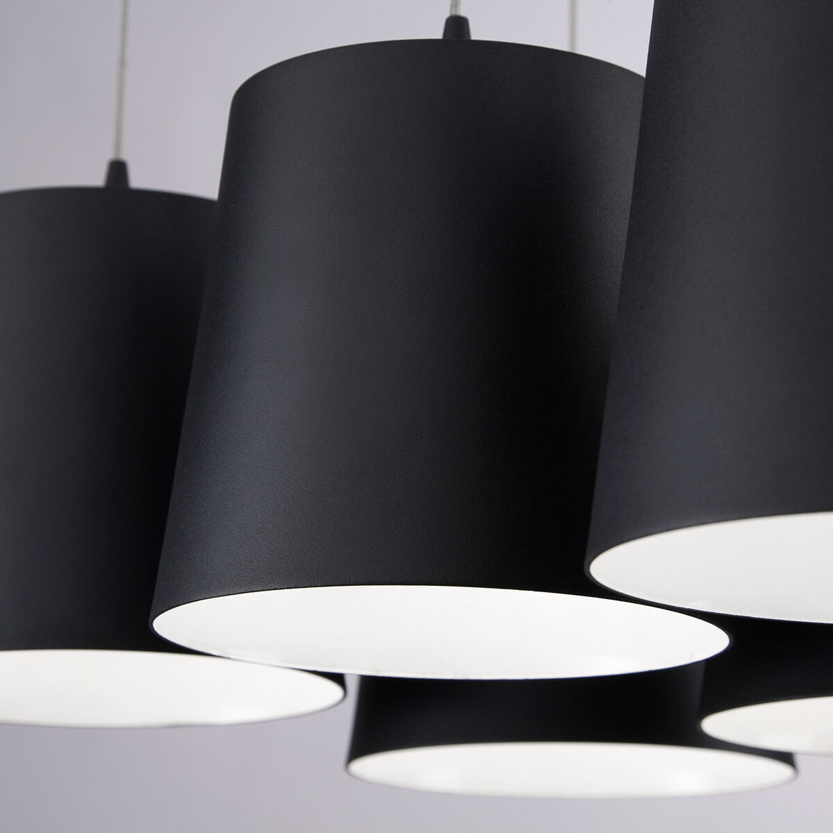 Borto LED 20 inch Grey Chandelier Ceiling Light