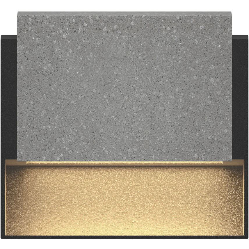 Piazza 277 5 watt Anthracite with Concrete Outdoor Step Light