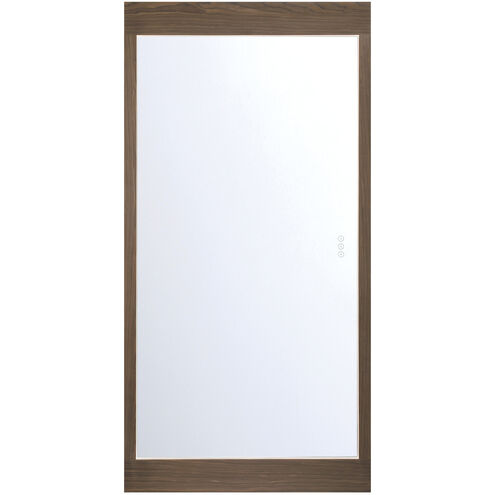 Mogano 60 X 30 inch Walnut Mirror