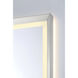 Artell 36 X 24 inch Brushed Silver LED Mirror