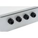 Ontario 16 X 6 inch Light Gray Patio Heater Contactor Box in 4 Zone
