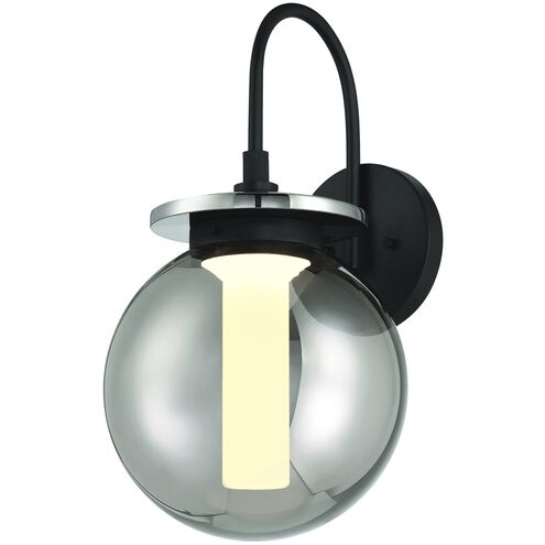 Caswell 1 Light 18.25 inch Black Outdoor Wall Lantern