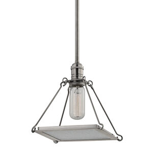 Thorndike 1 Light 7.75 inch Historic Nickel Pendant Ceiling Light