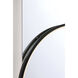 Trails 46 X 30 inch Matte Black LED Mirror