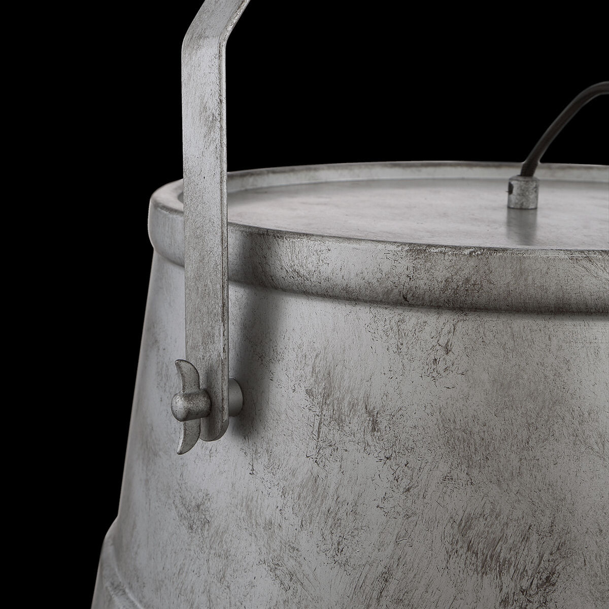 Turin 1 Light 16 inch Antique Silver Pendant Ceiling Light, Large