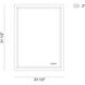 Eris 32 X 24 inch Mirror LED Mirror