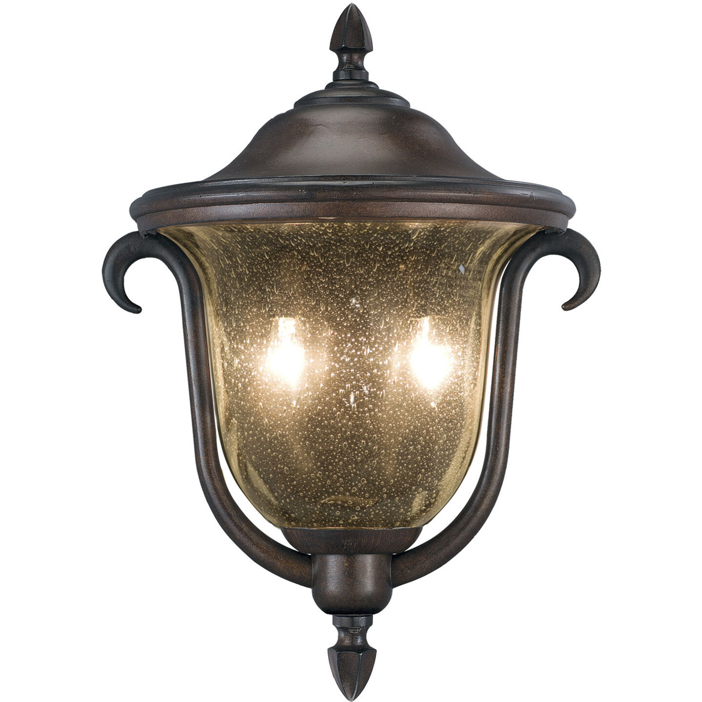 Santa Barbara Outdoor 2 Light 13.00 inch Wall Sconce