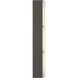 Gibraltar LED 18.25 inch Sand Bronze Outdoor Wall Sconce