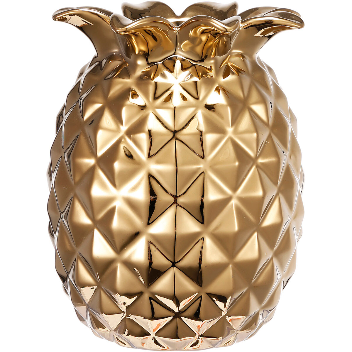 Pineapple 5.90 inch  X 4.50 inch Vase