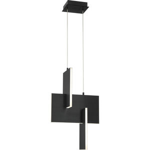 Coburg LED 8 inch Black Pendant Ceiling Light