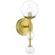 Traiton 1 Light 6 inch Gold Wall Sconce Wall Light