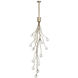 Athena LED 28 inch Antique Gold Chandelier Ceiling Light