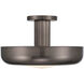Macey LED 16 inch Harlow Bronze Semi-Flush Mount Ceiling Light