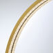 Cerissa 30 inch Gold Mirror