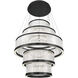 Empra LED 47.25 inch Matte Black Grand Chandelier Ceiling Light