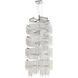 Rossi LED 28.5 inch Chrome Chandelier Ceiling Light