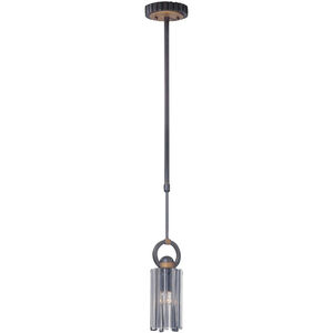 Foster 1 Light 5.5 inch Grecian Bronze Mini Pendant Ceiling Light