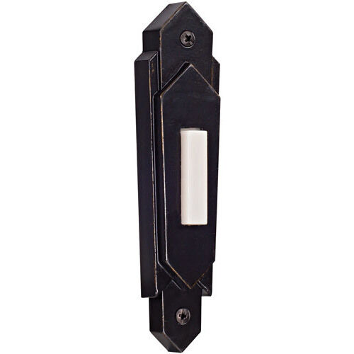 Contemporary Antique Bronze Push Button