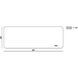 Miir 55 X 20 inch Mirror LED Mirror