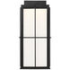 Bensa LED 23.75 inch Black Outdoor Wall Sconce