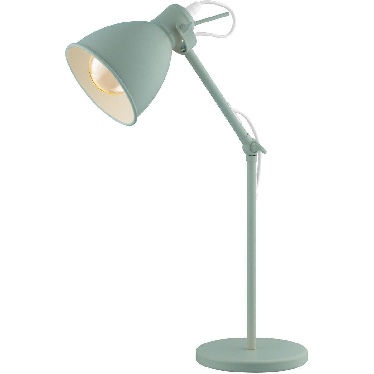 Priddy 17.05 inch 40.00 watt Pastel Light Green Desk Lamp Portable Light
