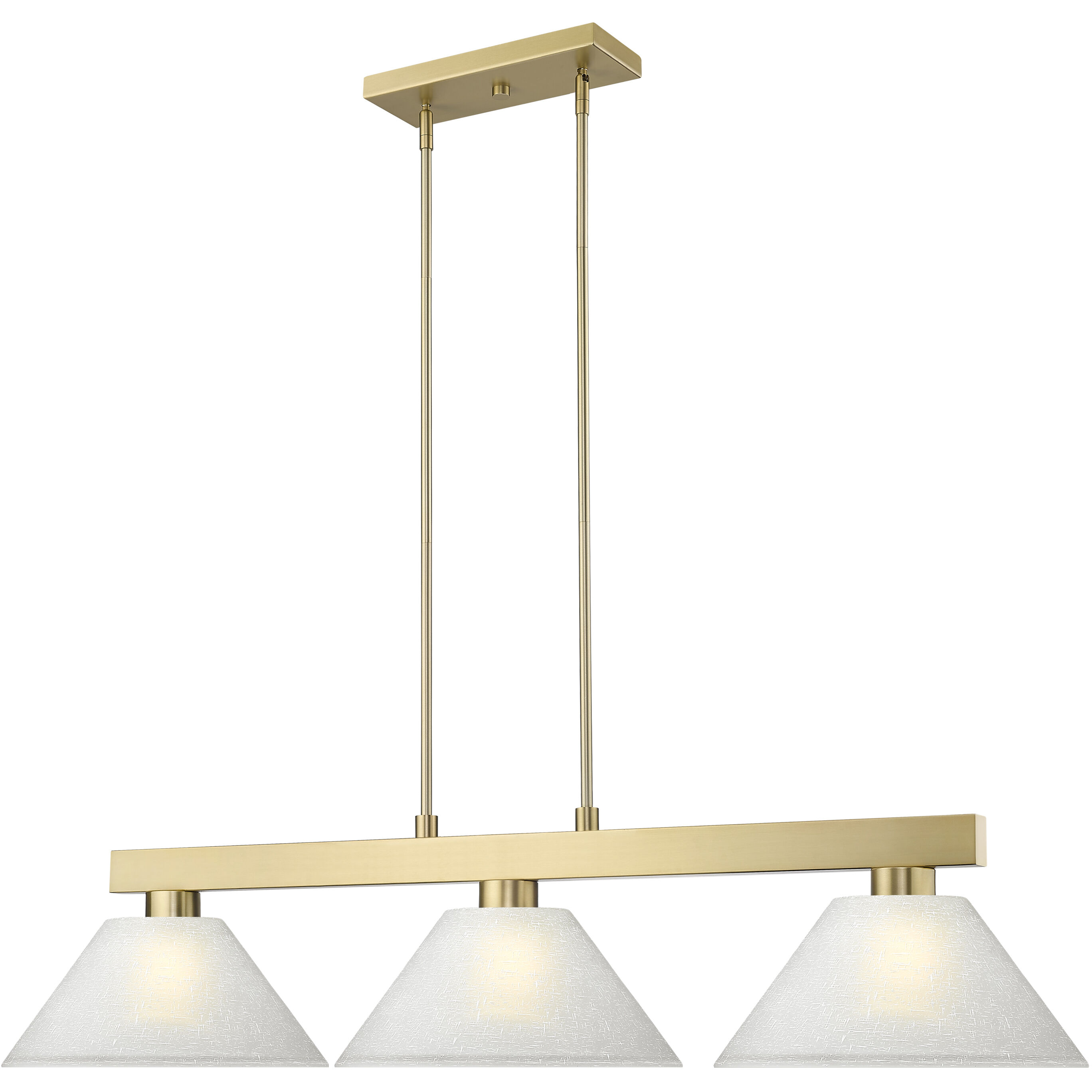 Cobalt 3 Light 14.25 inch Billiard Light