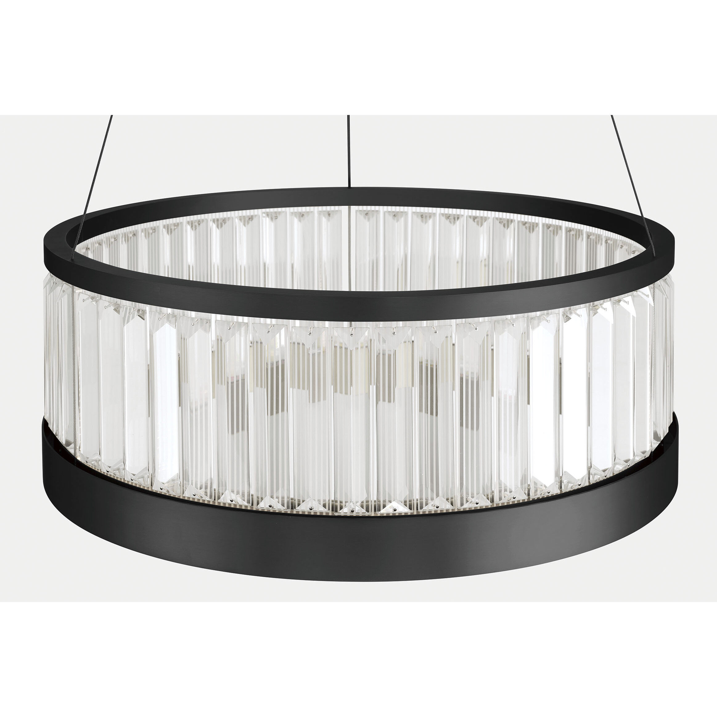 Empra LED 23.63 inch Matte Black Pendant Ceiling Light