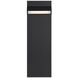Sentry 7 watt Black Outdoor Bollard