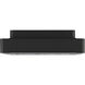 Patrol Q LED 9.29 inch Black Outdoor Ceiling Mount