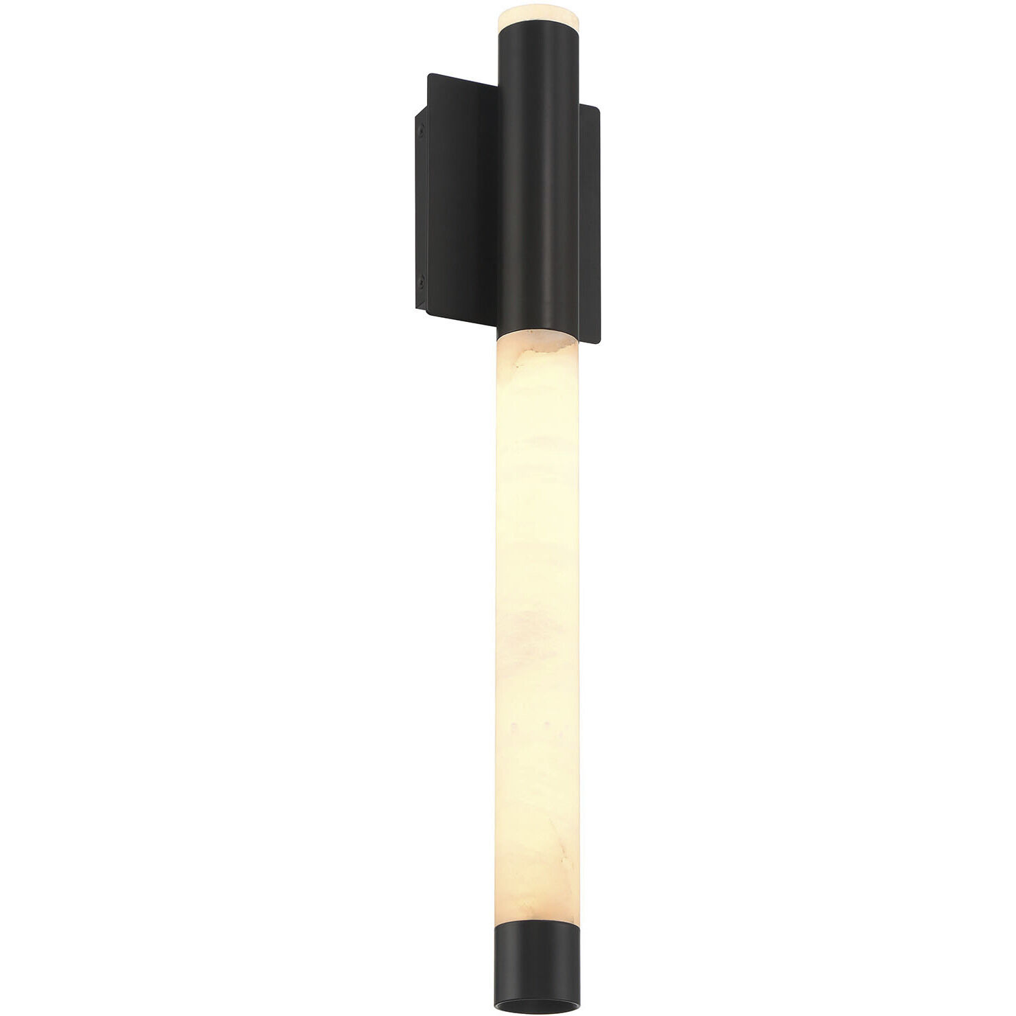 Ronda LED 24 inch Matte Black Outdoor Wall Sconce