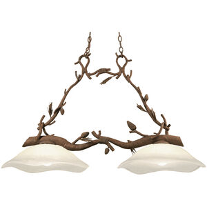 Ponderosa 2 Light 46 inch Ponderosa Island Light Ceiling Light in Without Glass