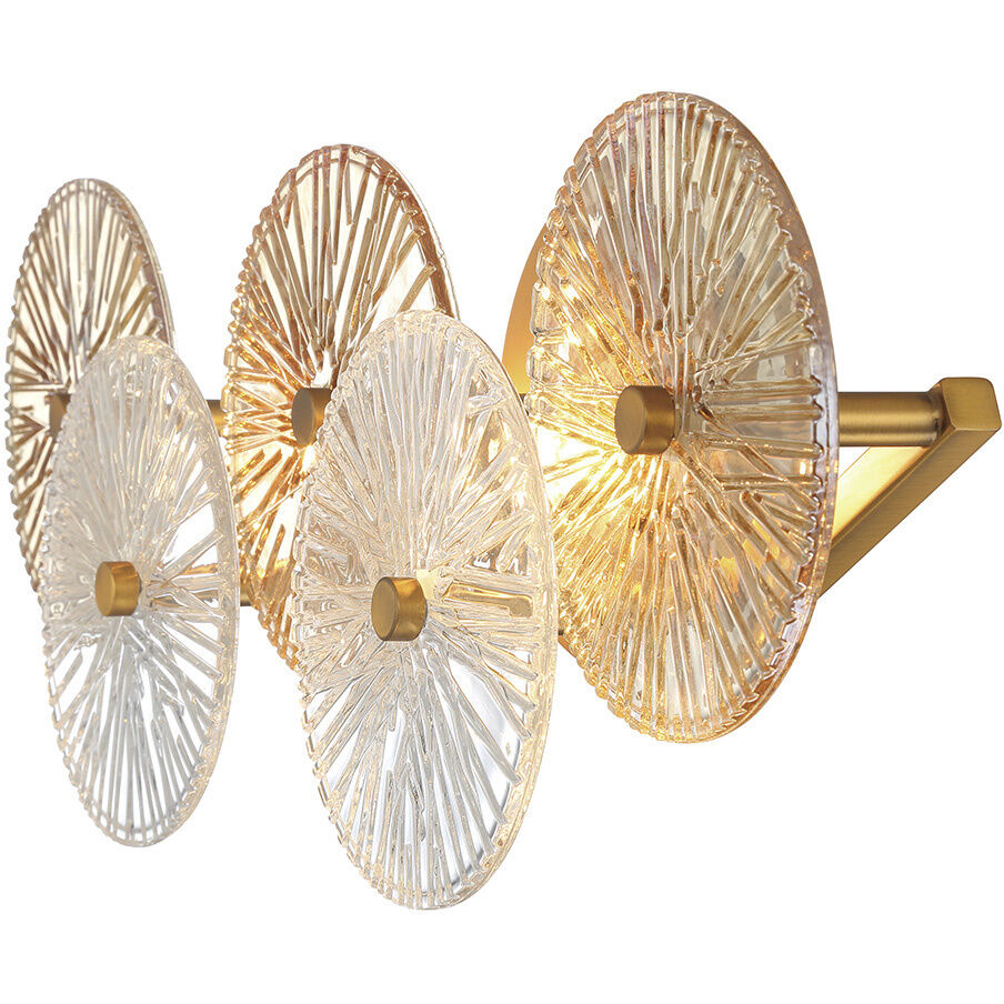Sue Anne 2 Light 21.75 inch Gold Vanity Light Wall Light