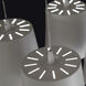 Borto LED 20 inch Grey Chandelier Ceiling Light