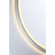 Artell 32 inch Brushed Silver LED Mirror
