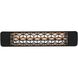 EF25 Series 9 X 8 inch Black Electric Patio Heater in Stella
