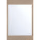 Mogano 36.00 inch  X 24.00 inch Wall Mirror