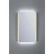 Sadona 42 X 27 inch Marble LED Mirror