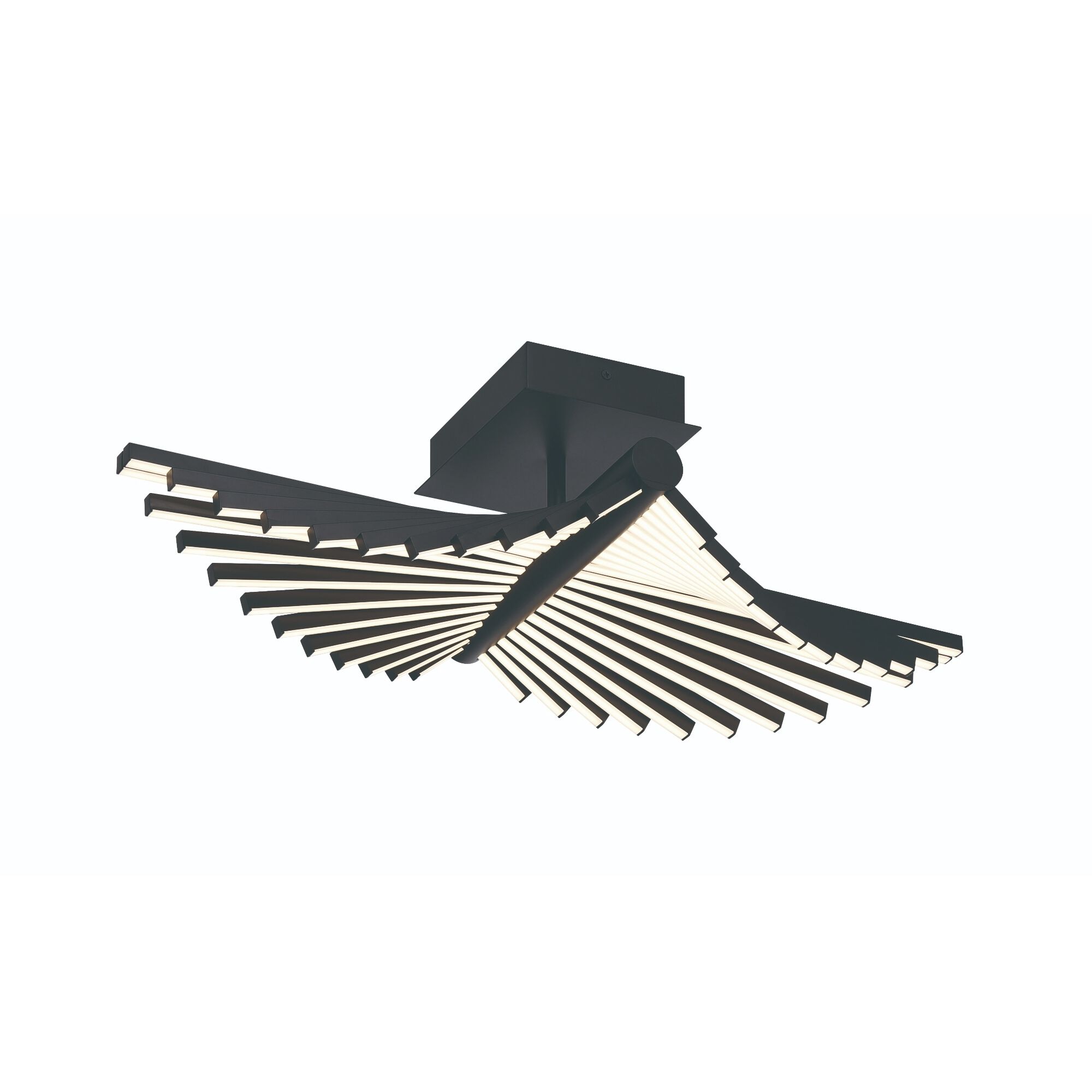 Seraph LED 11.25 inch Black Flush Mount Ceiling Light
