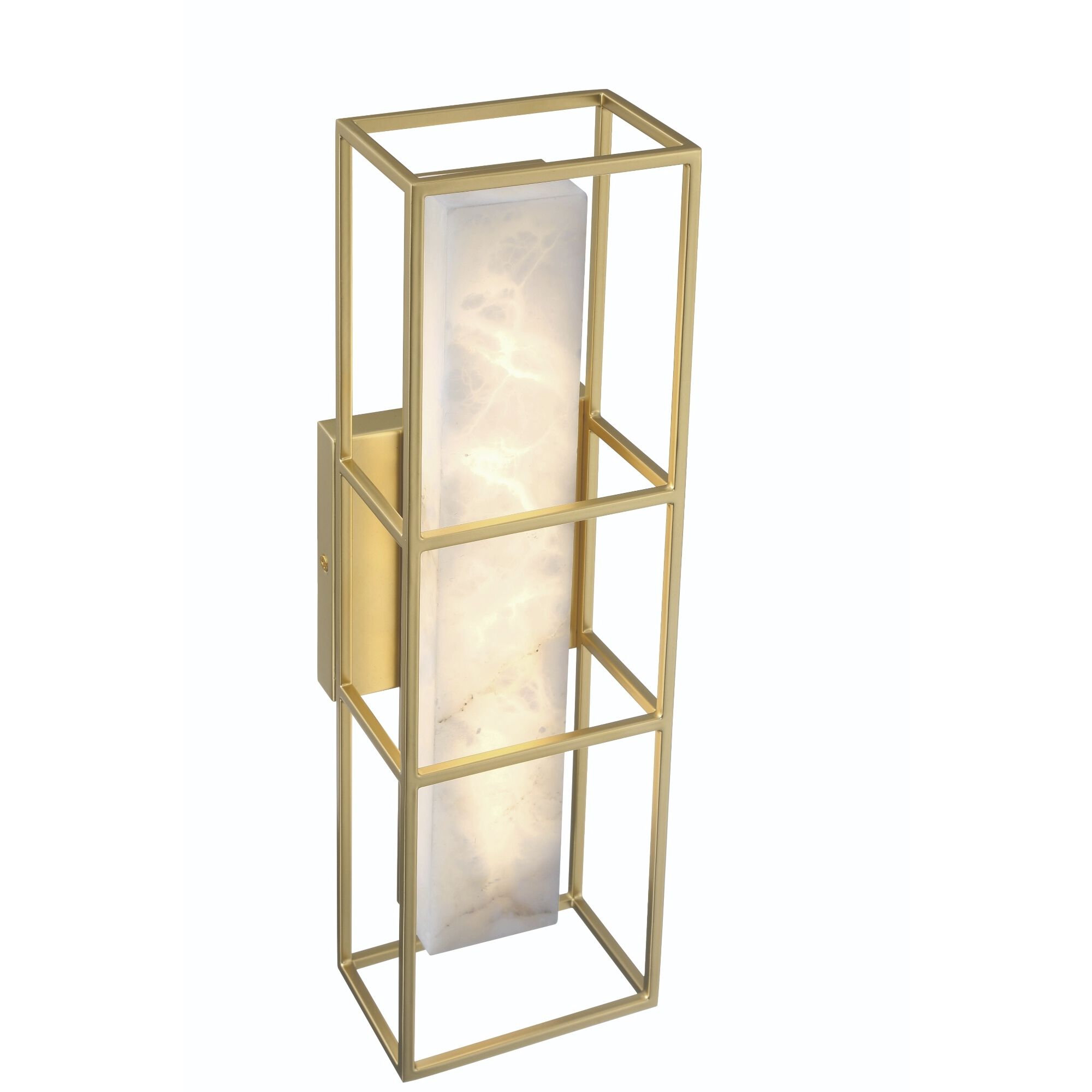 Blakley LED 16 inch Gold Outdoor Wall Sconce, Both Indoor/Outdoor