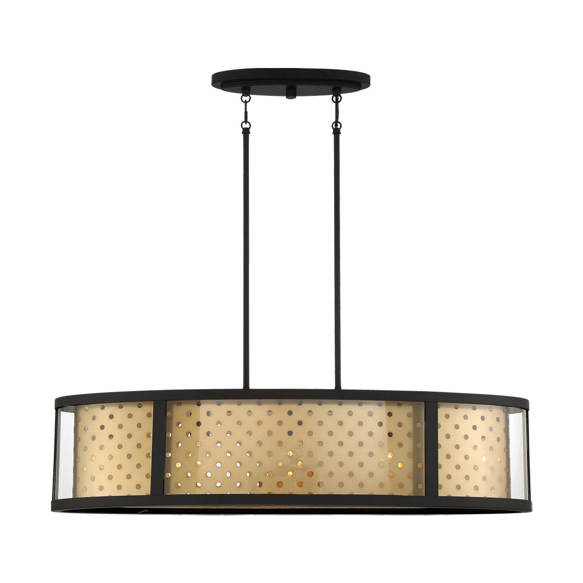 Grado 5 Light 14 inch Gold Pendant Ceiling Light