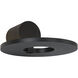 Orbit LED 3.23 inch Black Outdoor Wall Mount