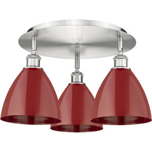 Ballston Dome 3 Light 19.25 inch Flush Mount