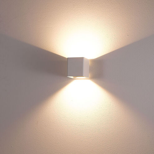 Crest LED 4 inch Graphite Grey Outdoor Wall Mount